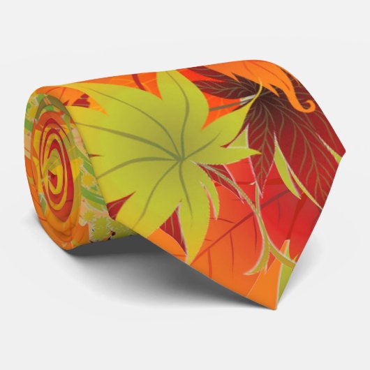 紅葉感謝祭 ネクタイ (ロール)