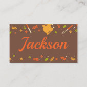 紅葉感謝祭 プレイスカード (正面)