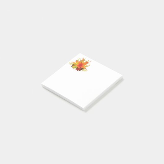 紅葉感謝祭 ポストイット (アングル)