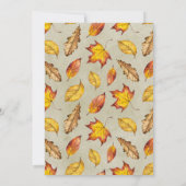 紅葉感謝祭 招待状 (裏面)