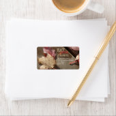 紅葉感謝記念写真 ラベル (インサイチュ)