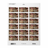 紅葉感謝記念写真 ラベル (フルシート)