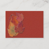 紅葉披露宴エンクロージャカード エンクロージャーカード (裏面)