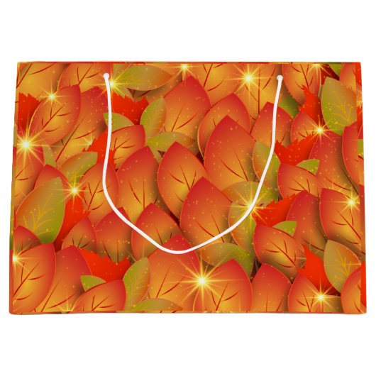 紅葉抱き枕 ラージペーパーバッグ (正面)