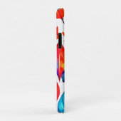 紅葉抽象芸術パターン Case-Mate iPhoneケース (裏面/右)