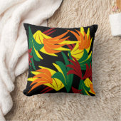 紅葉抽象芸術 クッション (ブランケット)