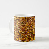 紅葉抽象芸術 コーヒーマグカップ (正面左)