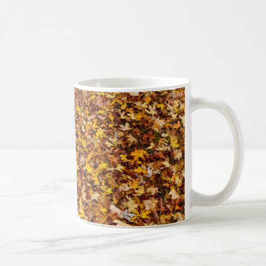 紅葉抽象芸術 コーヒーマグカップ (右)