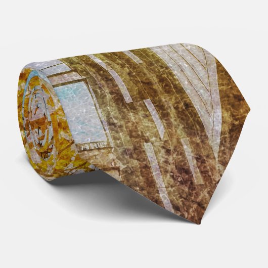 紅葉抽象芸術 ネクタイ (ロール)