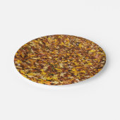 紅葉抽象芸術 ペーパープレート (アングル)