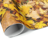 紅葉抽象芸術 ラッピングペーパー (ロールコーナー)