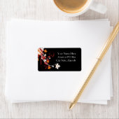 紅葉抽象芸術 ラベル (インサイチュ)