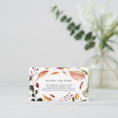 紅葉挿入カード用ベビーブック エンクロージャーカード (スタンド正面)