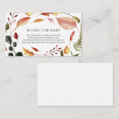 紅葉挿入カード用ベビーブック エンクロージャーカード (正面/裏面)