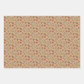 紅葉数々の色 ラッピングペーパーシート (正面)