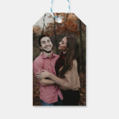 紅葉日付の保存 ギフトタグ (裏面)