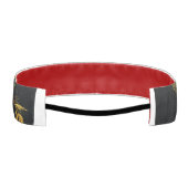 紅葉日本のアンティークリッチクラシックアートホテル アスレチックヘッドバンド (裏面)