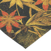 紅葉日本のアンティークリッチクラシックアートホテル ショートテーブルランナー (コーナー)