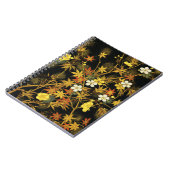 紅葉日本のアンティークリッチクラシックアートホテル ノートブック (左側)