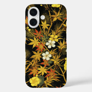 紅葉日本のアンティークリッチクラシックアートホテル iPhone 16ケース