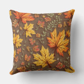 紅葉枕クッション。 クッション (裏面)