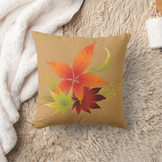 紅葉枕 クッション (ブランケット)