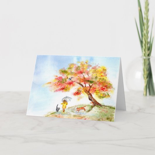 紅葉桜 カード (正面)