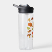紅葉楽しむシーズンカラフル ウォーターボトル (右面)