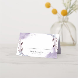 紅葉水の色結婚の色 プレイスカード