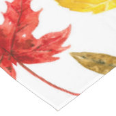 紅葉水彩白色 テーブルクロス (アングル)