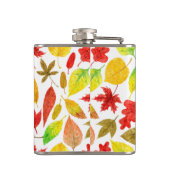 紅葉水彩白色 フラスク (裏面)