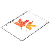 紅葉水彩 ノートブック (左側)