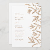 紅葉水結婚色 招待状 (正面/裏面)