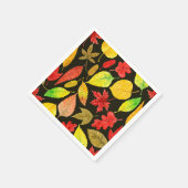 紅葉水色（濃色） スタンダードカクテルナプキン (角)
