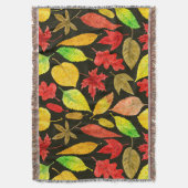 紅葉水色(濃色) スローブランケット (正面縦)