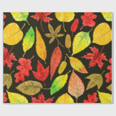 紅葉水色（濃色） ラッピングペーパー (フラット)