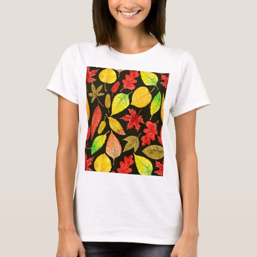 紅葉水色（濃色） Tシャツ (正面)