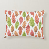 紅葉水色:自然パターン。 アクセントクッション (裏面)