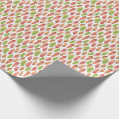 紅葉水色:自然パターン。 ラッピングペーパー (角)