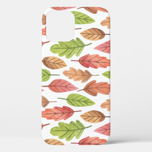 紅葉水色:自然パターン。 Case-Mate iPhoneケース (裏面)