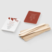 紅葉焼け結婚オレンジの手ファン ハンドファン (組立なし)