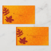 紅葉特別座席表 プレイスカード (正面/裏面)