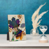 紅葉王室のの色 フォトプラーク (側面)