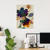 紅葉王室のの色 ポスター (ホームオフィス)