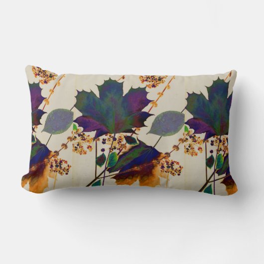 紅葉王室のの色 ランバークッション (正面)