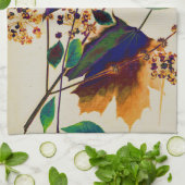 紅葉王室のカラーキッチンタオル キッチンタオル (折り畳み)