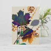 紅葉王室のカラーフラットサンキューカード サンキューカード (スタンド正面)