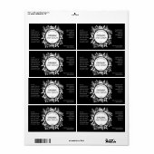 紅葉白血清ラベル ラベル (フルシート)