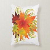 紅葉白 アクセントクッション (正面(垂直))