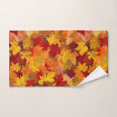 紅葉祝 – 秋の美しい バスタオルセット (ハンドタオル)